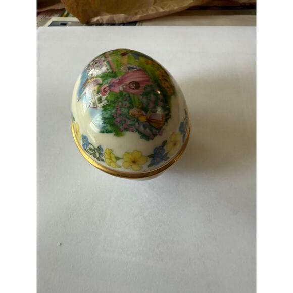 Lenox Annual Easter Egg Box 1986 Collectible Egg - Picture 5 of 7